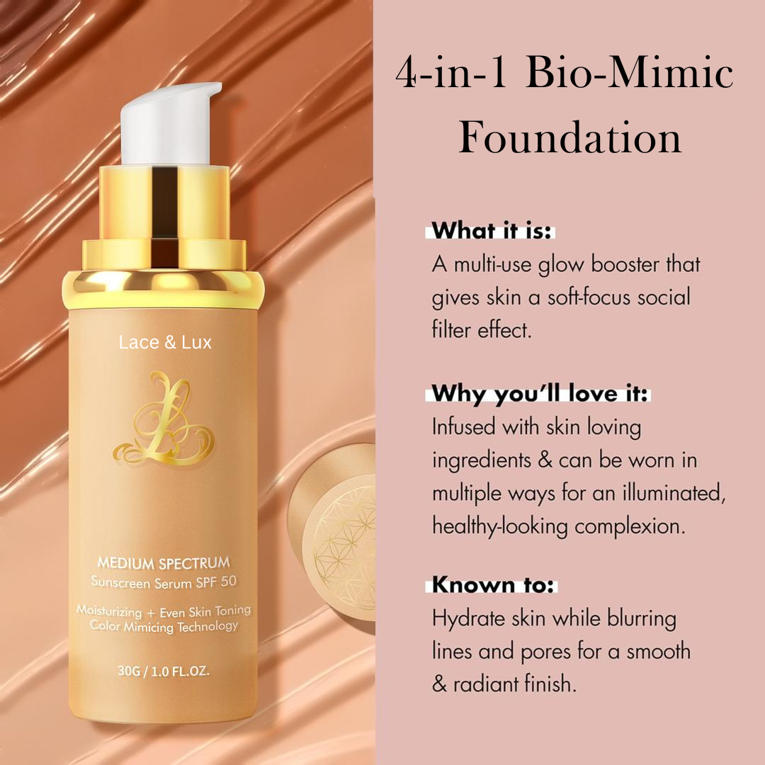 Lace & Luxe™ Bio-mimic Foundation 4 in 1